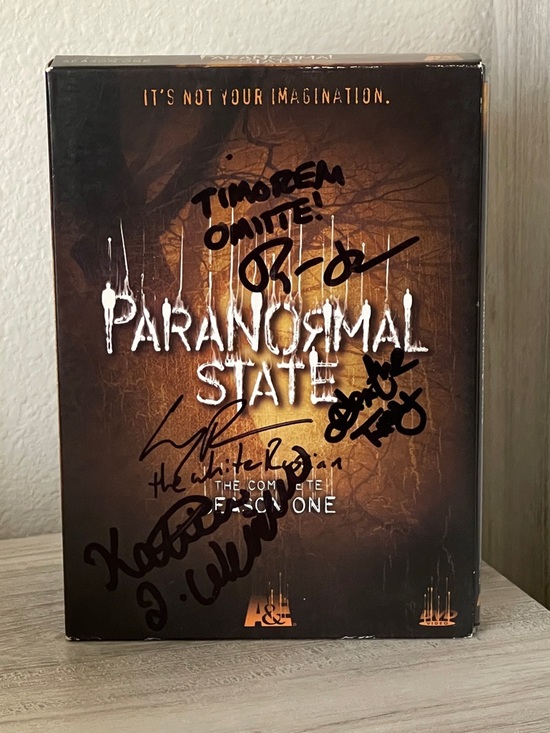 Autograph Other - Signed Paranormal State DVDs